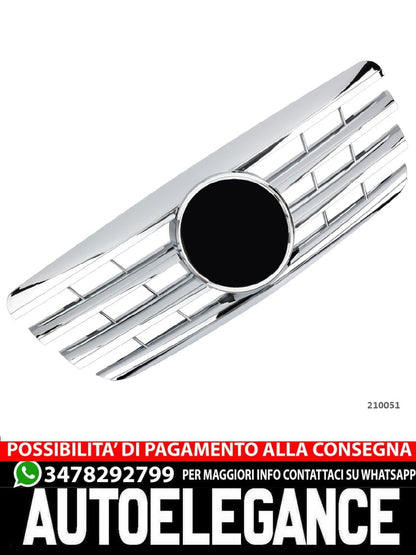 Griglia sportiva per Mercedes W210 S210 E 1999-2002 cromata AMG LOOK