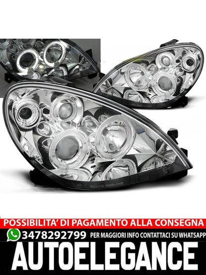 CITROEN XSARA 09.00-10.04 ANGEL EYES CHROME 