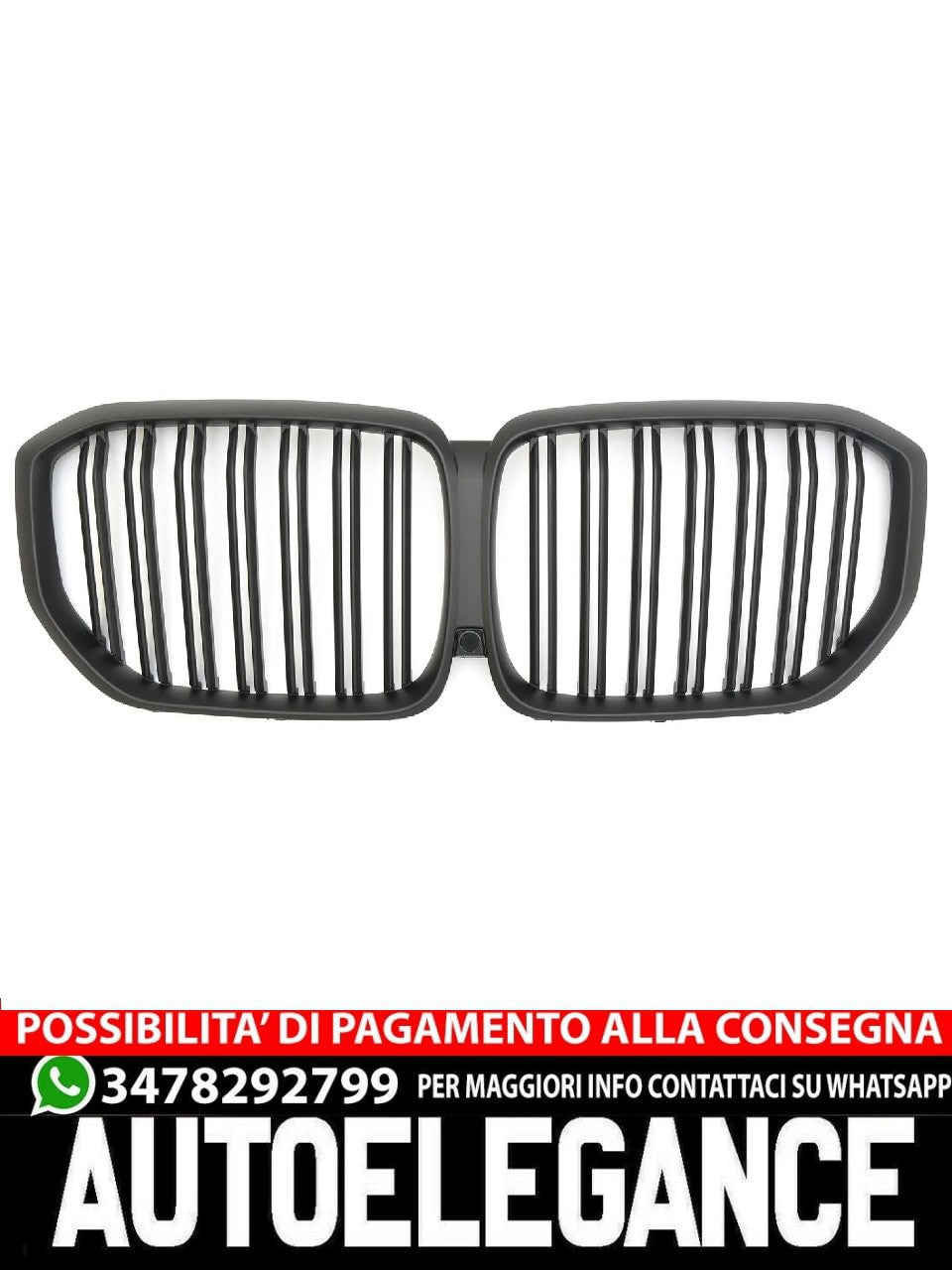 GRIGLIA PER BMW X5 G05 NERO OPACO