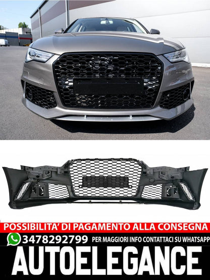 Front bumper suitable for Audi A6 4G Facelift (2015-2018)