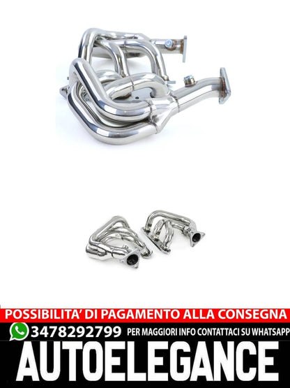 Collettore ventola racing in acciaio inox per Porsche Boxster 986 96-04 AUTOELEGANCERICAMBI