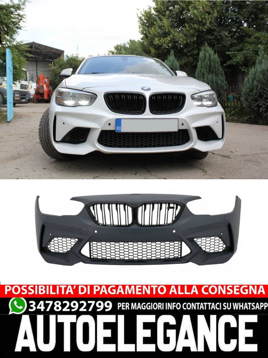Front bumper suitable for BMW 1 Series F20 F21 LCI (2015-06.2019) M2 Design 