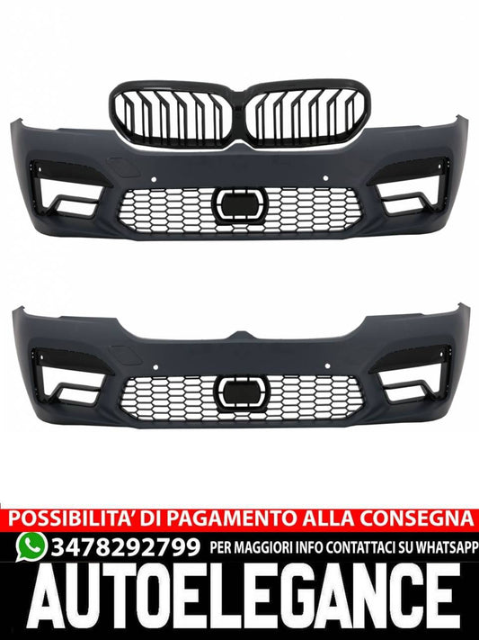 Front bumper suitable for BMW 5 Series G30 G31 LCI (07.2020-up) M5 Design