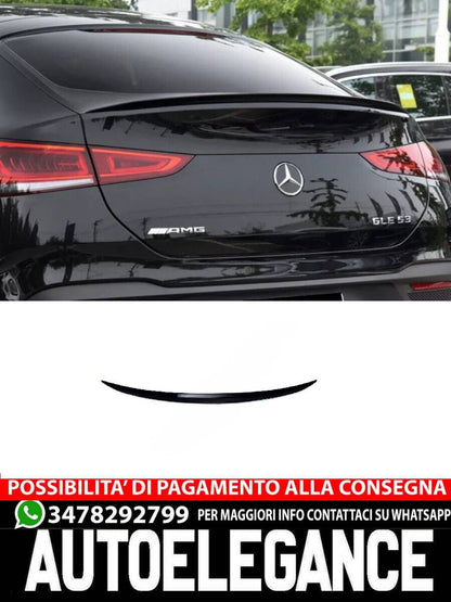 SPOILER BAULE BAULE ALA POSTERIORE nero lucido per Mercedes GLE AMG coupé C167 2019