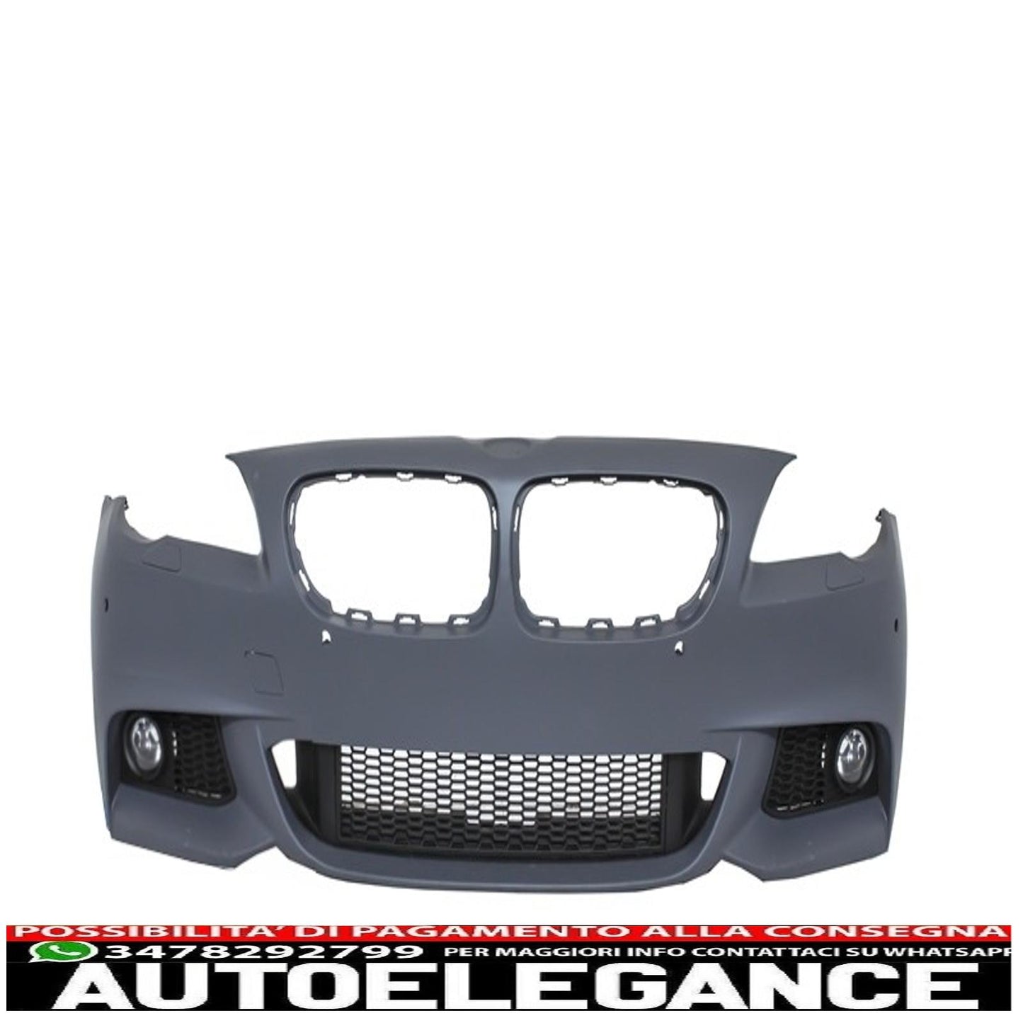 Paraurti anteriore e minigonne laterali adatti per BMW F10 F11 Serie 5 (2011-up) design m-technik