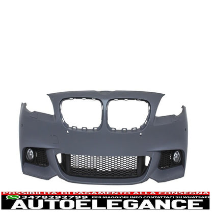Paraurti anteriore e minigonne laterali adatti per BMW F10 F11 Serie 5 (2011-up) design m-technik