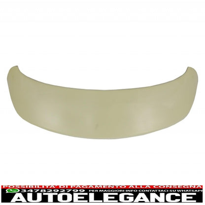 Diffusore mantovana paraurti posteriore con spoiler sul tetto adatto per vw golf 6 vi (2008-2012) r20 look solo per paraurti standard
