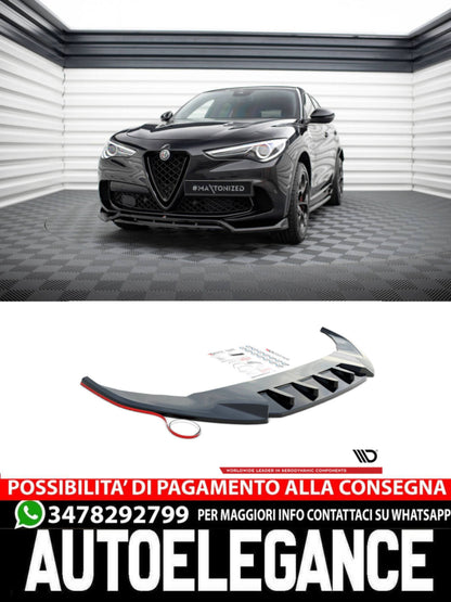 SPLITTER ANTERIORE per ALFA ROMEO STELVIO QUADRIFOGLIO MK1