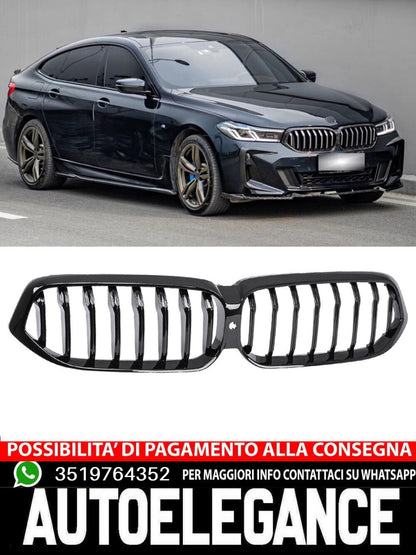 Griglia rene ponte singolo adatto per BMW Serie 6 GT G32 2020 LCI pianoforte