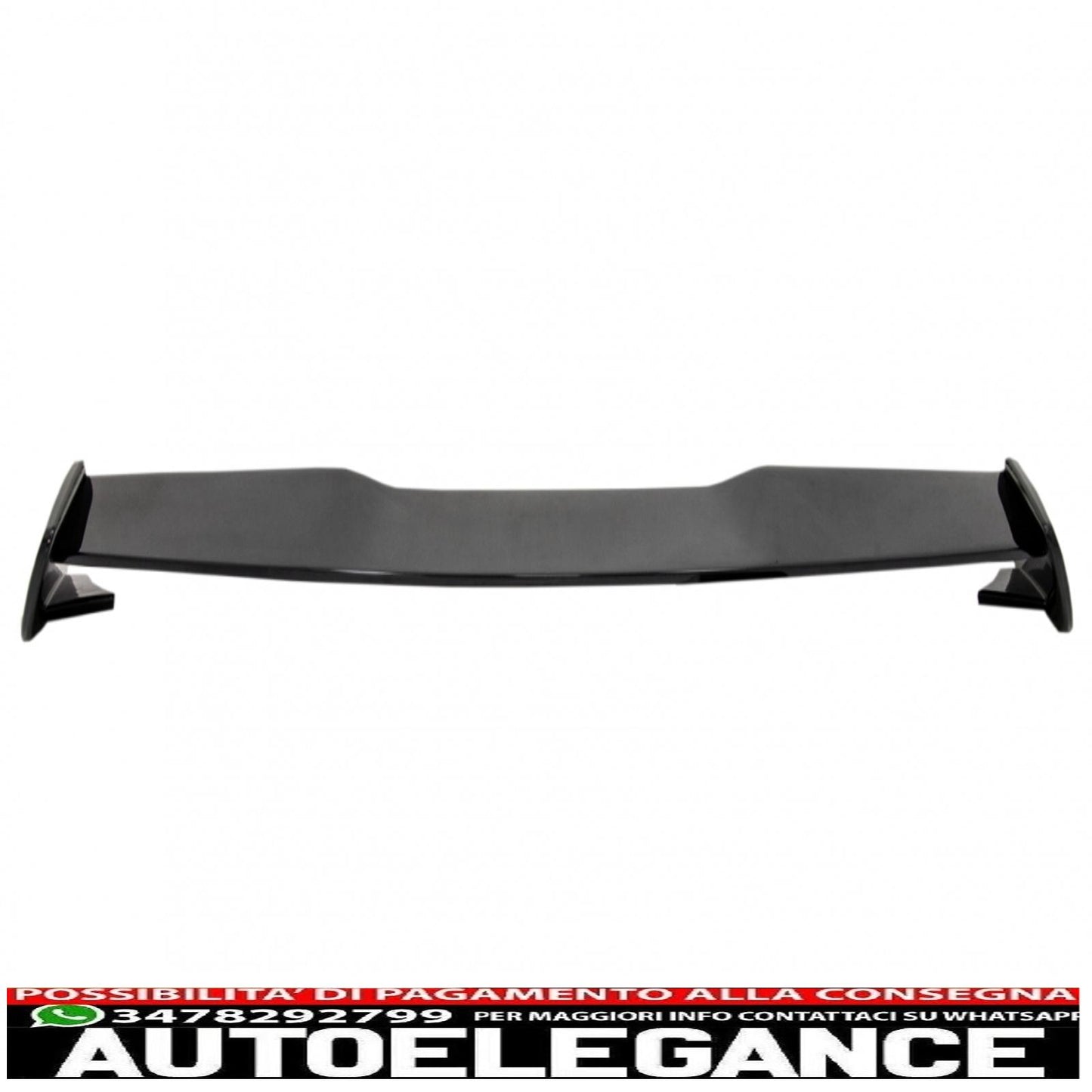 Trunk Lid Spoiler Suitable for Mercedes A-Class W176 (2012-2018) A45 Design Piano Black