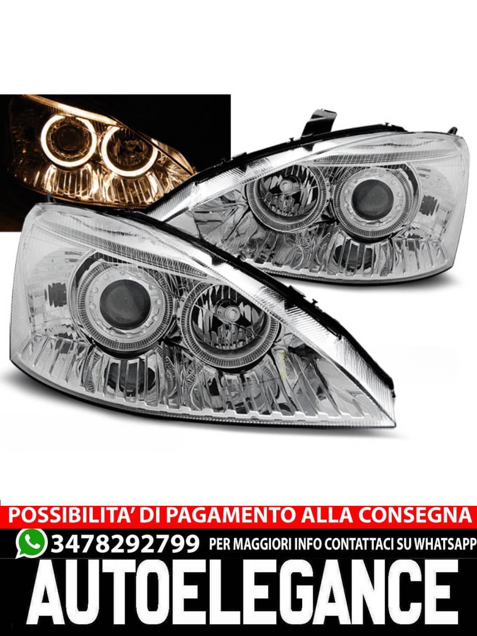 FORD FOCUS 11.01-10.04 ANGEL EYES CROMATI