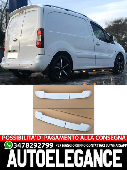 SPOILER SUITABLE FOR PEUGEOT PARTNER 2 / CITROEN BERLINGO 2 HINGED DOORS 