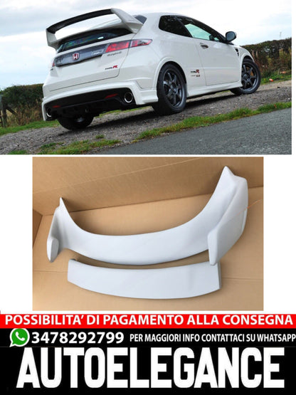 SPOILER  COMPATIBILE PER HONDA CIVIC 8 FK FN 2006-2010