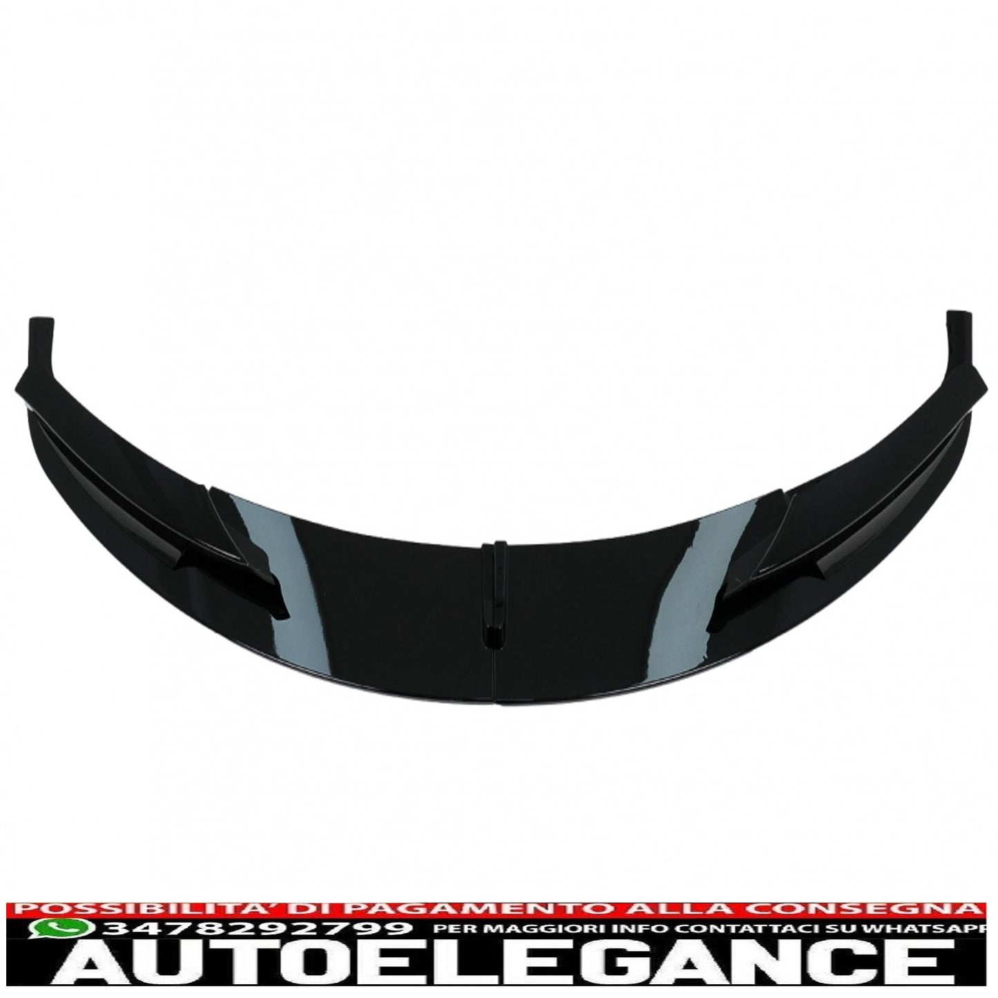 Front Bumper Spoiler Fit For BMW 3 Series F30 Sedan F31 Touring (2011-2019) Piano Black