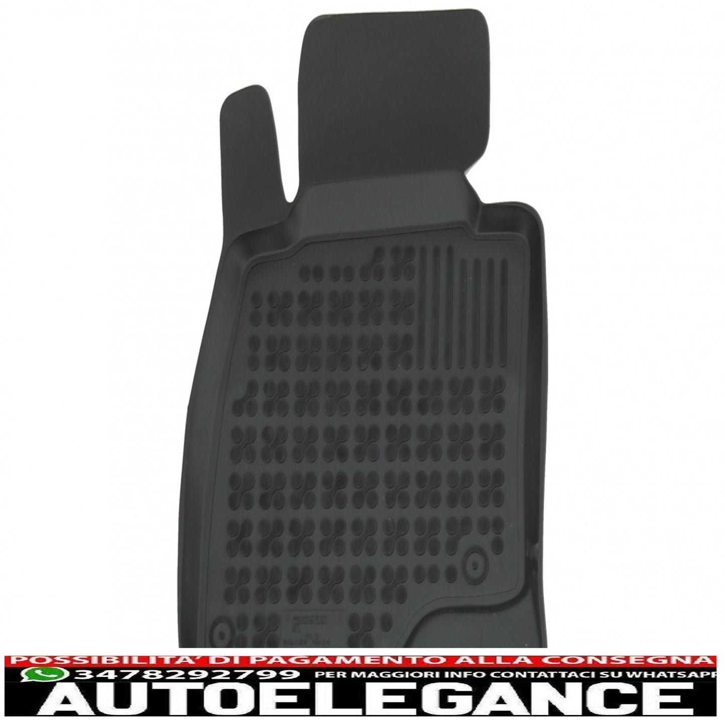 rubber mat suitable for mazda 3 iii (2013+)