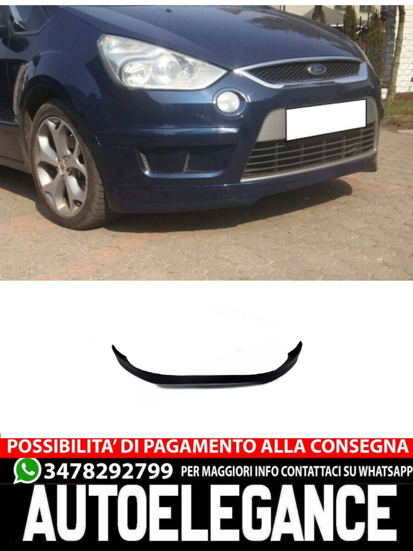 SPOILER adatto per FORD S MAX 2006-2010
