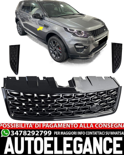 GRIGLIA + GRIGLIE LATERALI ADATTA PER LAND ROVER DISCOVERY SPORT L550 2015-2020