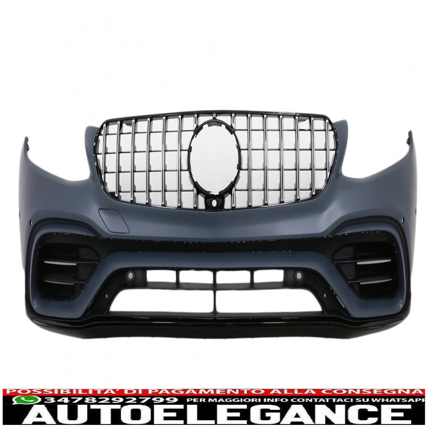 complete body kit suitable for mercedes glc suv x253 (2015-07.2019) design glc63 only for standard package 