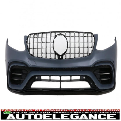 complete body kit suitable for mercedes glc suv x253 (2015-07.2019) design glc63 only for standard package 