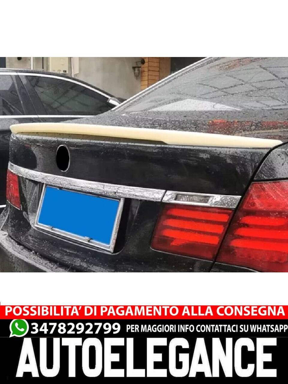 SPOILER suitable for BMW 7 F01 2008-2015