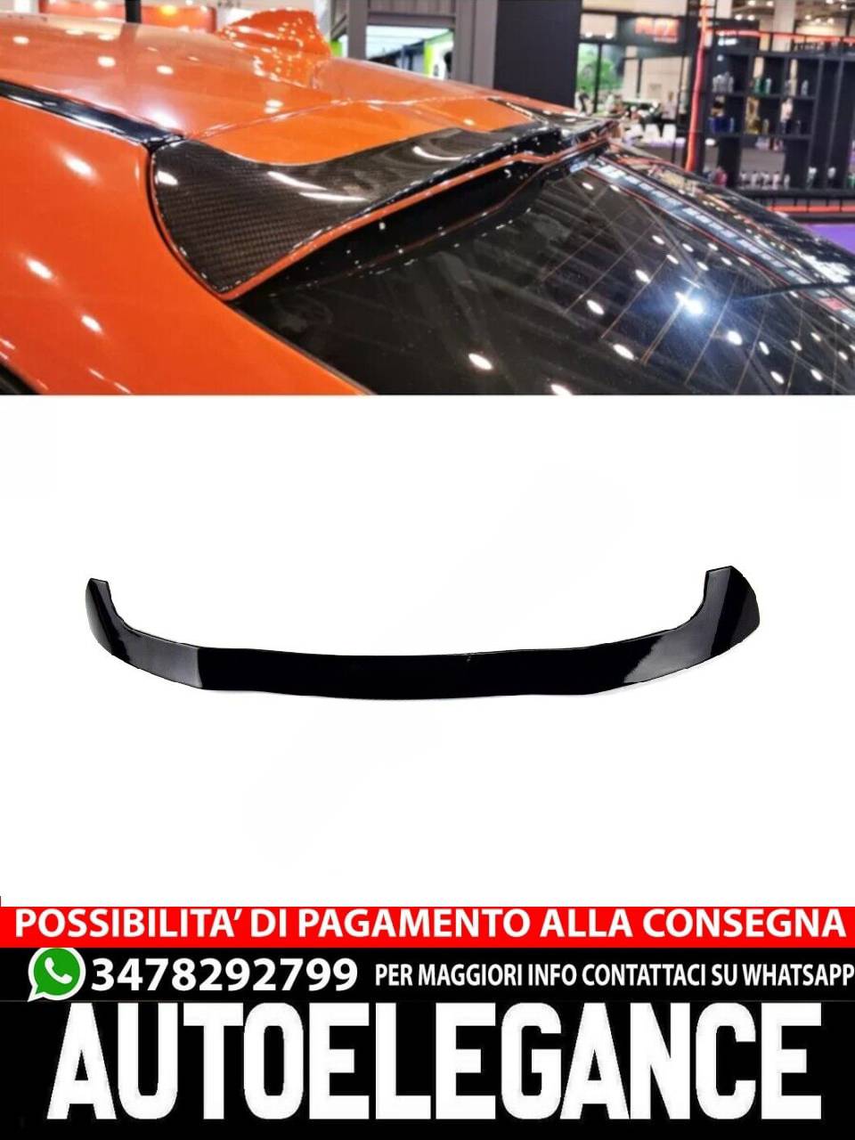 WINDOW SPOILER suitable for BMW X4 G02 2018+
