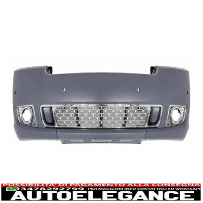 conversione completa kit carrozzeria dal design autobiografico adatto per land rover vogue l322 (2002-2009) retrofit per restyling (2010 in poi) edizione con griglia nero argento AUTOELEGANCERICAMBI