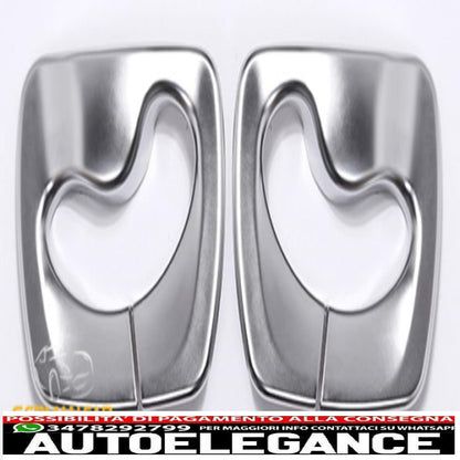 telaio cromato pannello cintura di sicurezza per bmw serie 5 f10 e f11-mostra il titolo originaletesto originalechromrahmen blende sicherheitsgurt für bmw 5er f10 und f11