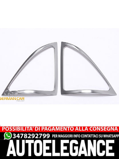 For Mercedes W222 S-Class Speakers Chrome Frame Front Door Panel 