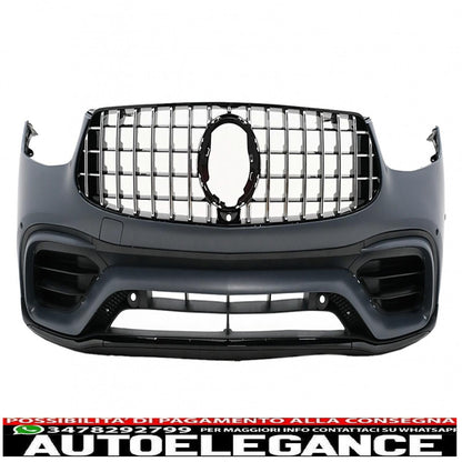 body kit suitable for mercedes glc coupe facelift c253 sport line (2020-up) glc63 design 