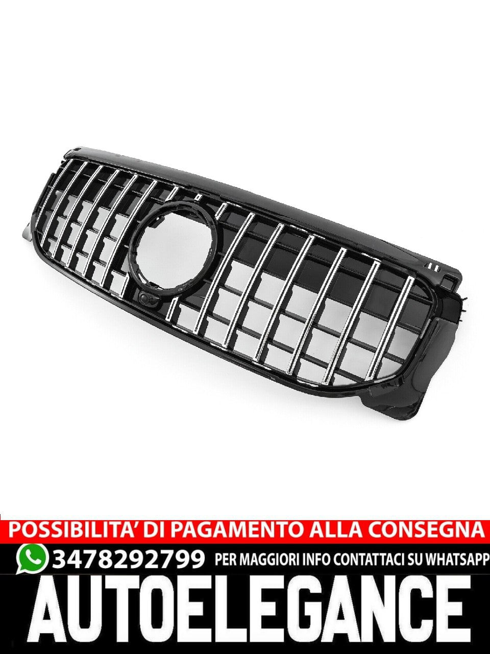Sports grille for Mercedes X247 GLB Panamericana GT AMG 