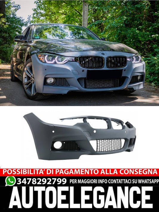 Front bumper suitable for BMW 3 Series F30 F31 (2011-2019) M-Technik Design 