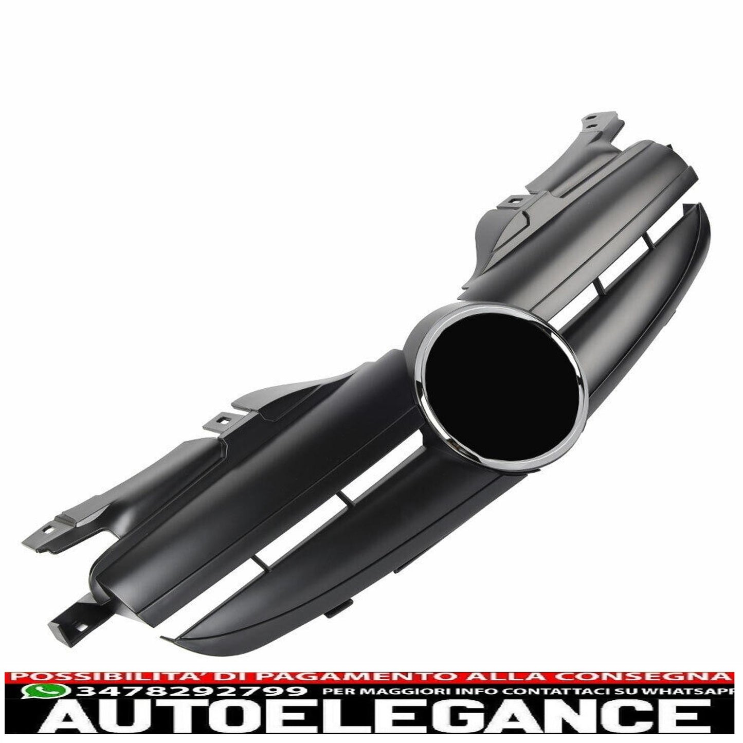 griglia sportiva griglia radiatore adatta per mercedes r170 slk nero opaco cl-mostra il titolo originaletesto originalegrill sport kühlergrill passt für mercedes r170 slk matt schwarz cl