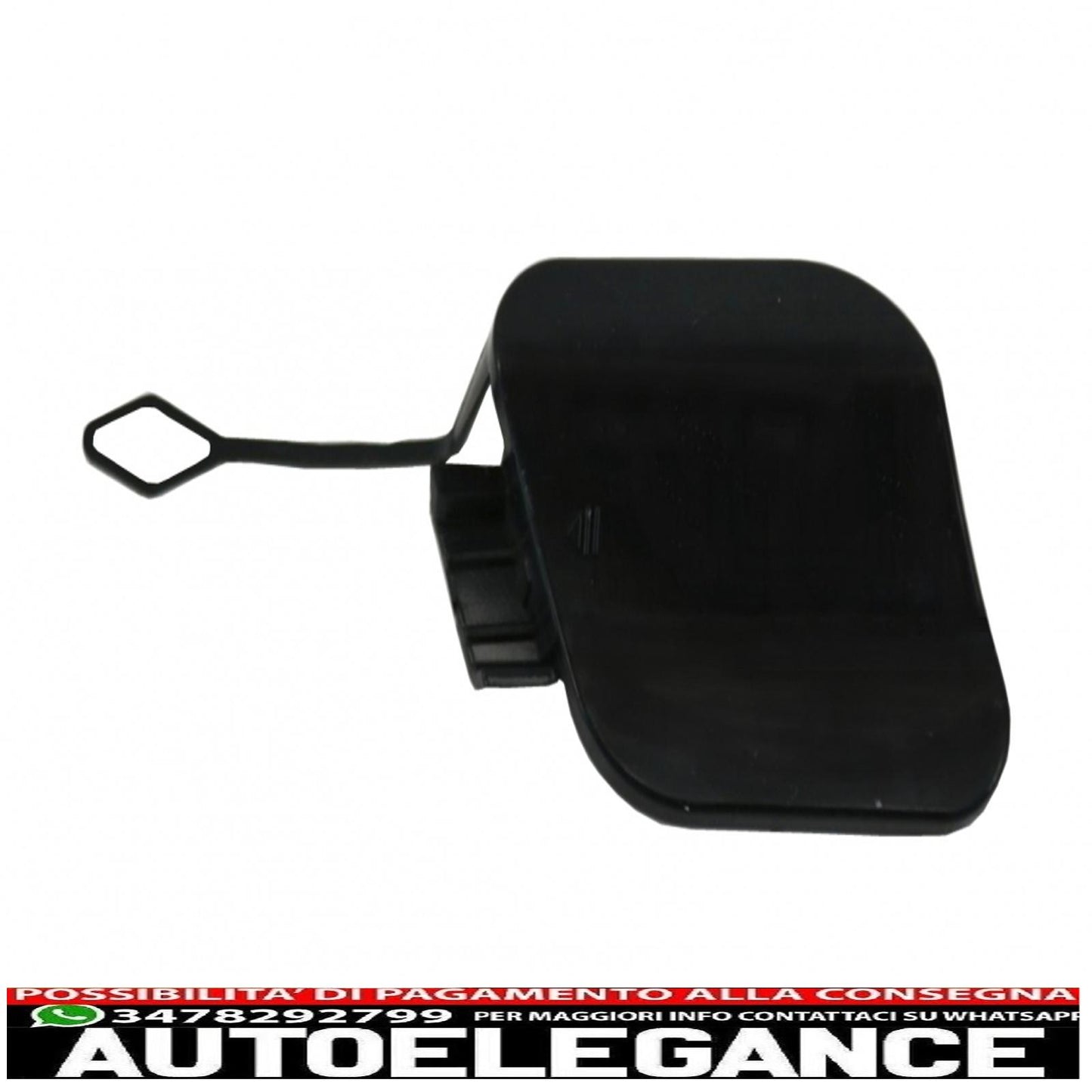 copertura gancio traino adatta per mercedes classe s w222 (2013-06.2017) solo per paraurti posteriore design s63 / s65 AUTOELEGANCERICAMBI