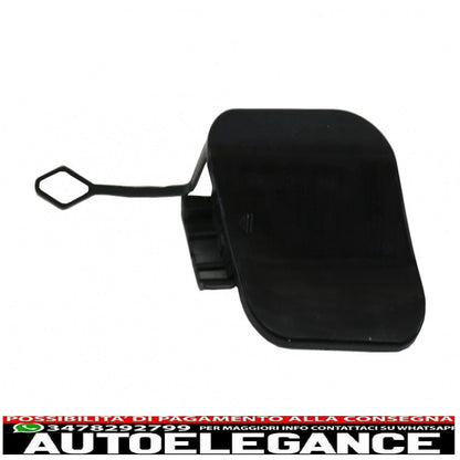 copertura gancio traino adatta per mercedes classe s w222 (2013-06.2017) solo per paraurti posteriore design s63 / s65 AUTOELEGANCERICAMBI
