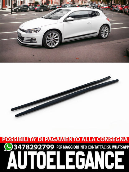 MINIGONNE LATERALI ADATTE PER VOLKSWAGEN SCIROCCO MK3 FACELIFT