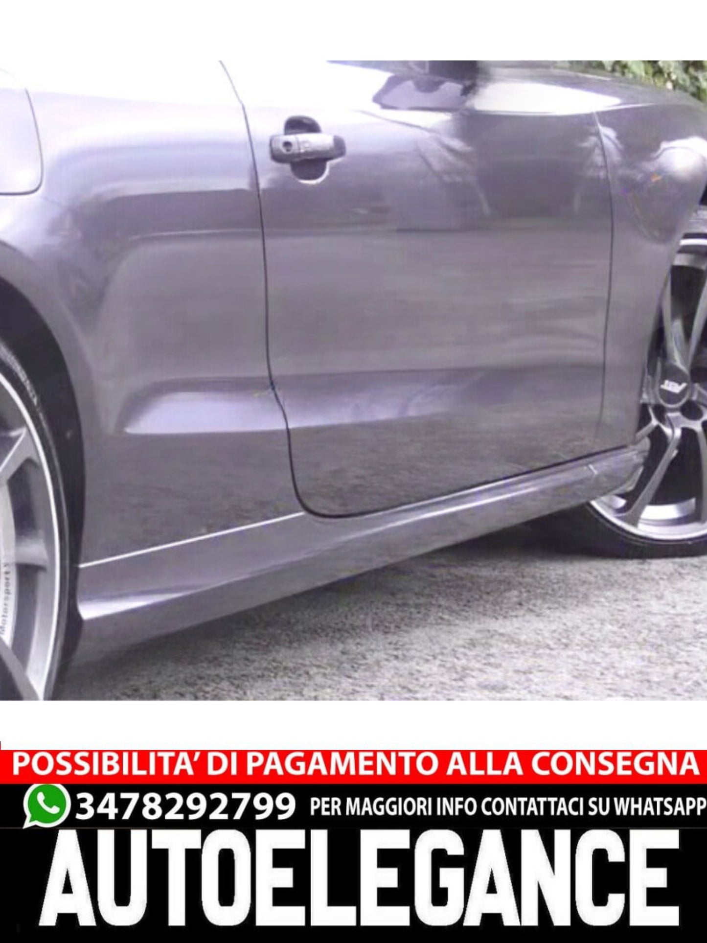 MINIGONNE PER AUDI A5 8T 8F COUPE CABRIO ( 2007-2016 )