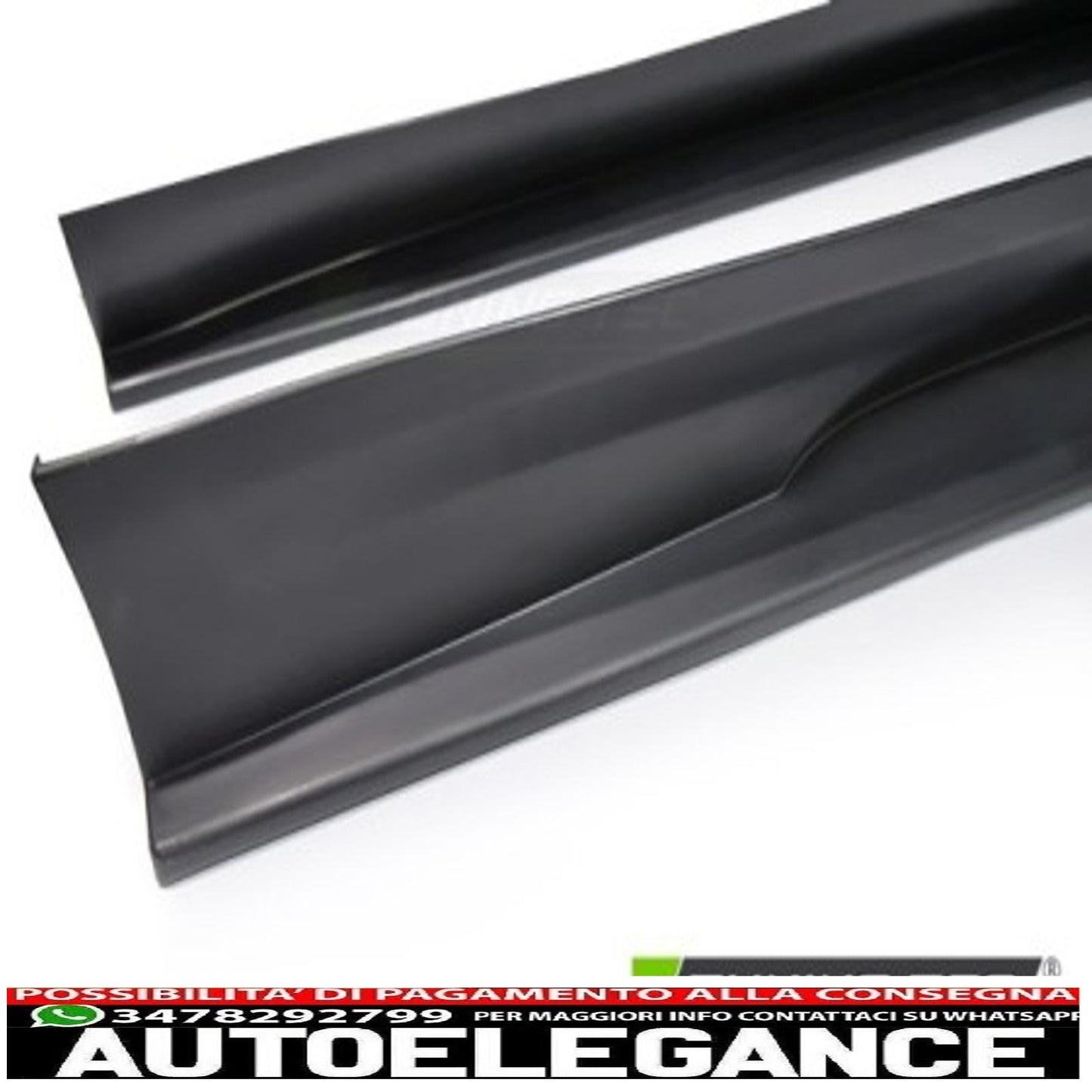 sport style side skirts suitable for tesla 3 17-