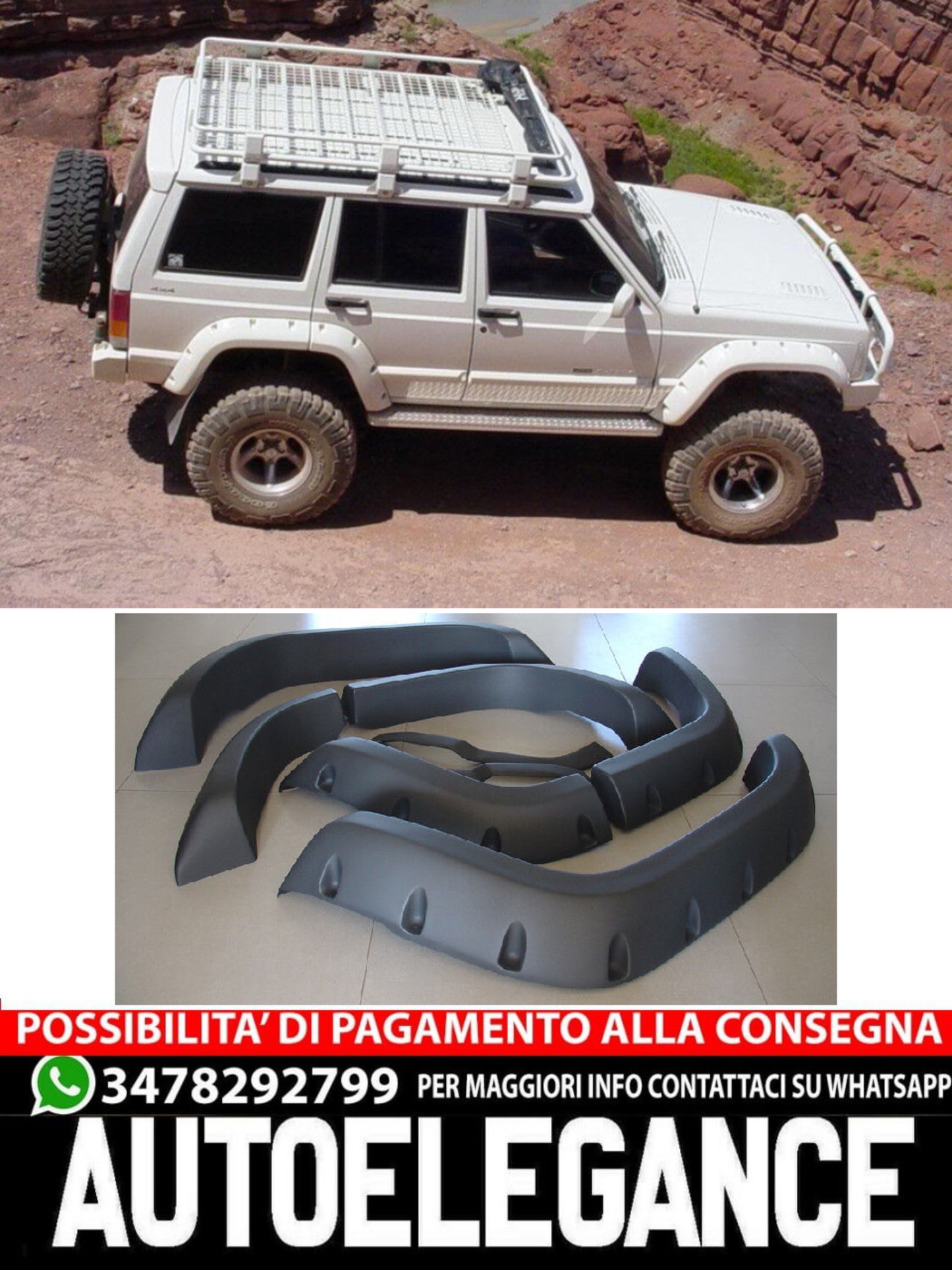 KIT PER JEEP CHEROKEE XJ ( 1984 - 2001 )