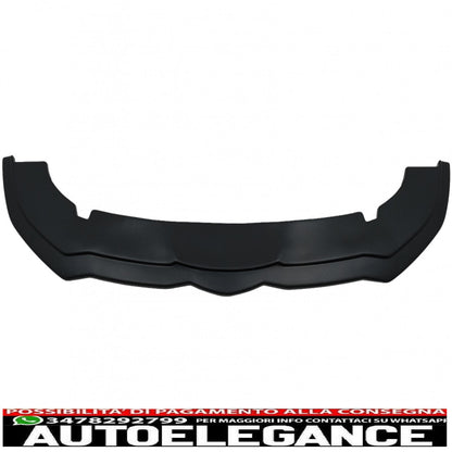Front bumper splitter suitable for alfa romeo giulia 952 (2016-2021) black