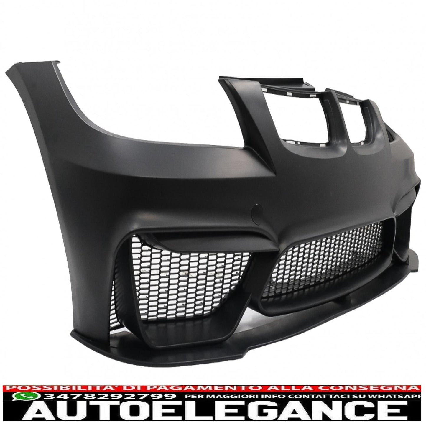 front bumper suitable for bmw 3 series e90 sedan e91 touring pre lci (2004-2008) m3 cs design 