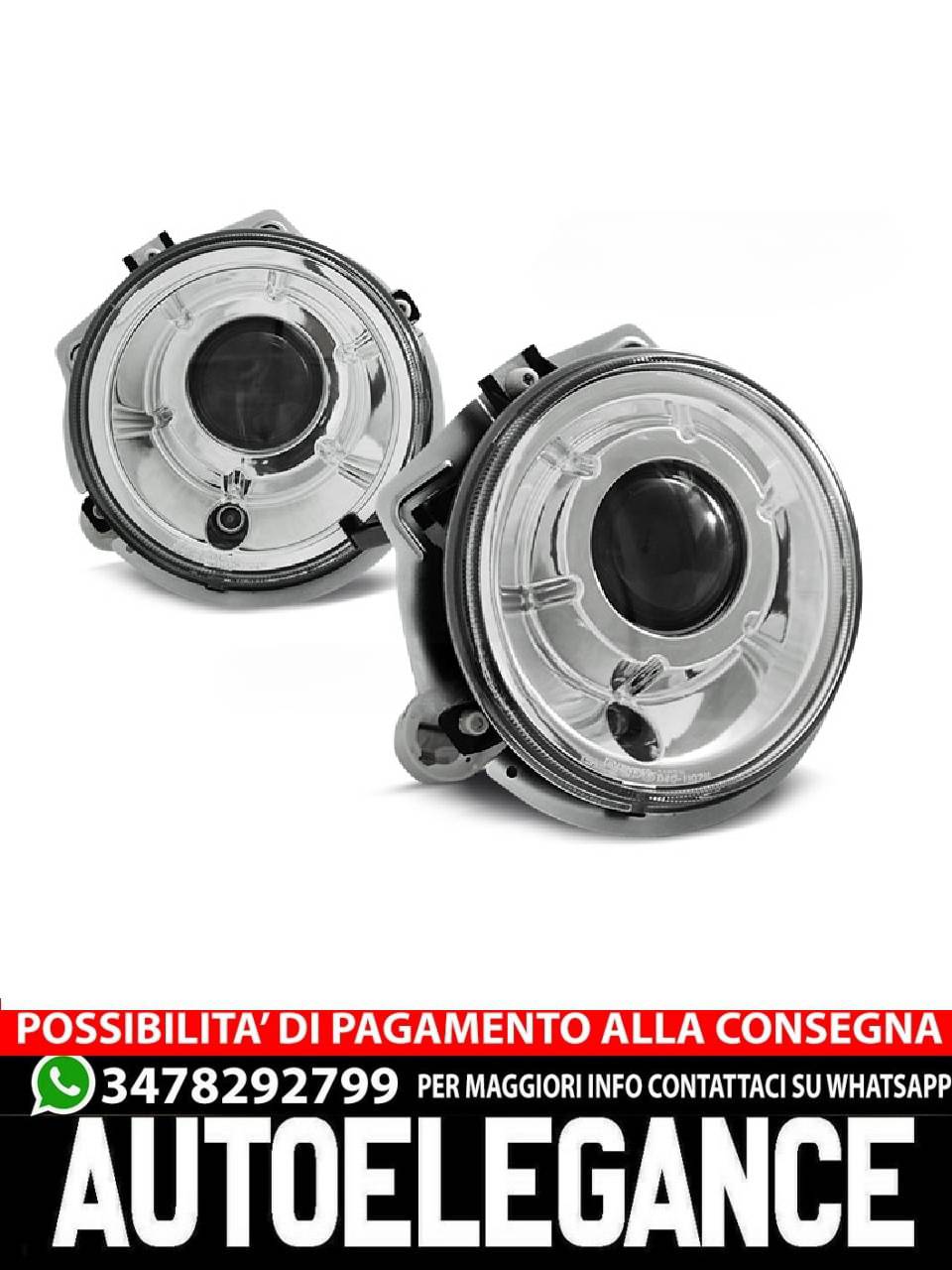 FARI CROMATI per MERCEDES W461 W463 CLASSE G 92-06