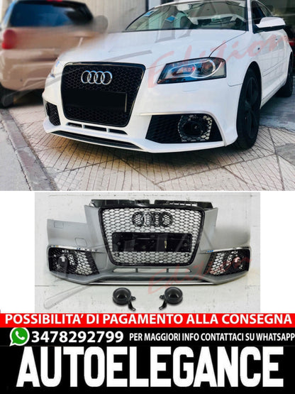 PARAURTI ANTERIORE adatto per A3 8PA 08-12 TIPO RS3