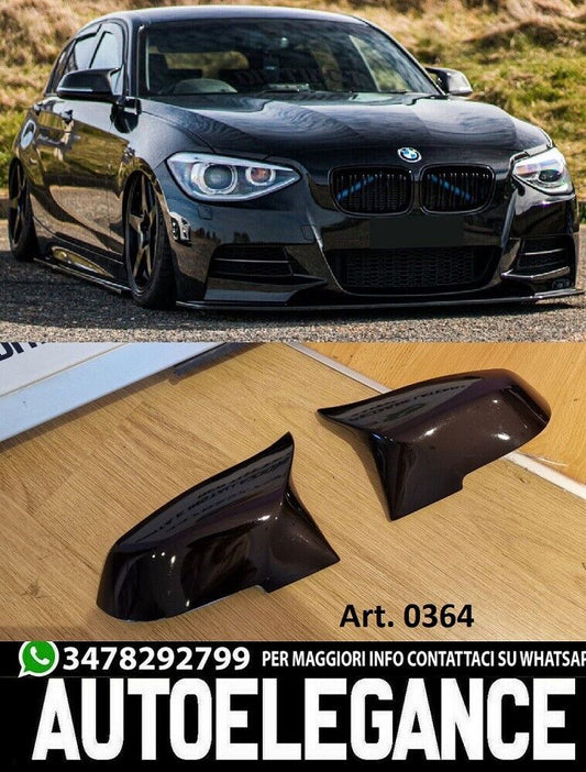 CALOTTE SPECCHI BMW SERIE 1 F20 F21 SPECCHIETTI RETROVISORI LUCIDO M1 0364 AUTOELEGANCERICAMBI