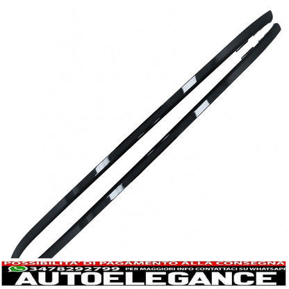 Roof Rails Suitable for Land Range Rover Evoque L538 (2011-2018) Piano Black