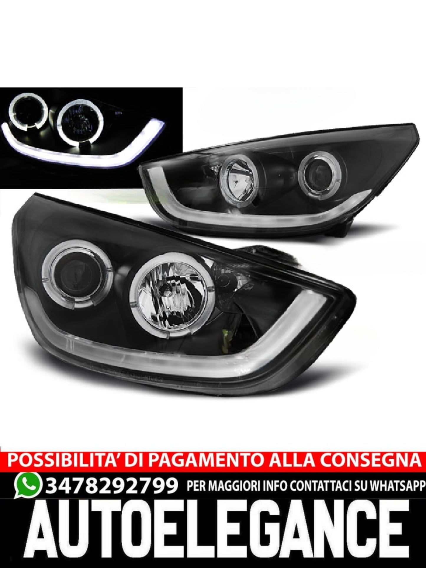 HYUNDAI TUCSON IX35 10-13 TUBO LUCE NERO