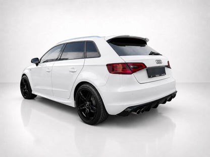 👉DIFFUSORE POSTERIORE AUDI A3 8V SPORTBACK 2012-2016 NERO LUCIDO👈