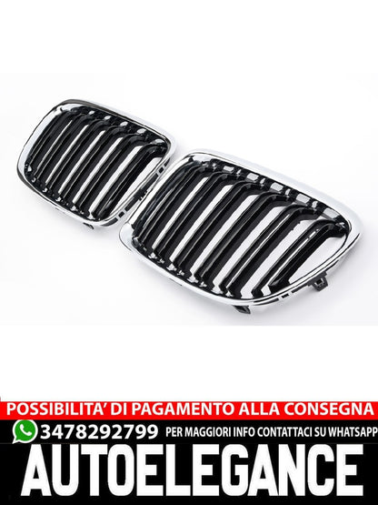 GRILLE FOR BMW X1 E84 SPORT BLACK CHROME 