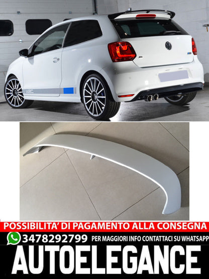 SPOILER SUITABLE FOR VW POLO 5 6R (2009 - 2017 ) R WRC STYLE 