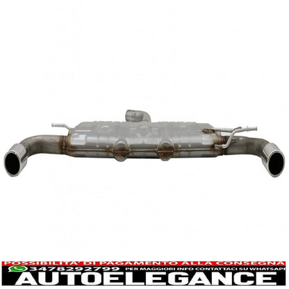 exhaust system suitable for vw golf 5 (2003-2007) golf 6 (2008-2013) gti design 