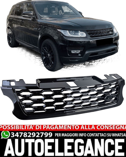 GRIGLIA ADATTA PER RANGE ROVER SPORT l494 2013-2017 LOOK NERO LUCIDO